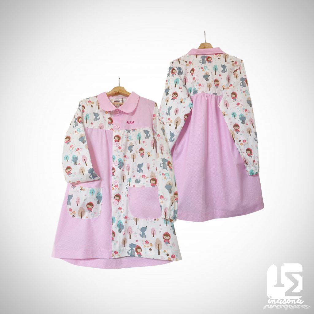 Batas Maestra Personalizadas y Nombre Bordado . Hechas a Mano